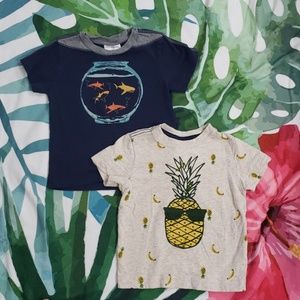 Three cute Hanna Andersson summer tees!